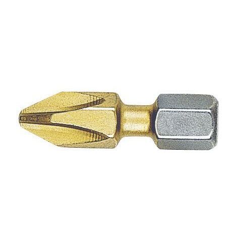 Punta Phillips BITFLEX TIN guía ¼" corta (PH1x25)  WITTE 28421