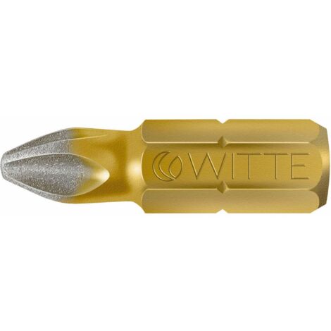 Punta Phillips DIAMOND guía ¼" corta (PH1x25)  WITTE 27391