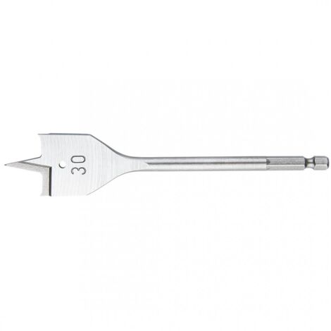 Punta piatta legno graphite 57h236 30 mm 152 mm