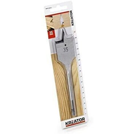 Punta piatta per legno Ø 35x152mm Kreator