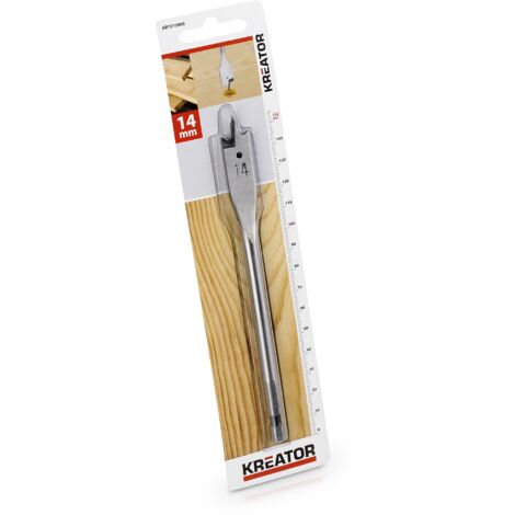 Punta piatta per legno lunghezza 152 mmDiametro 14 mm
