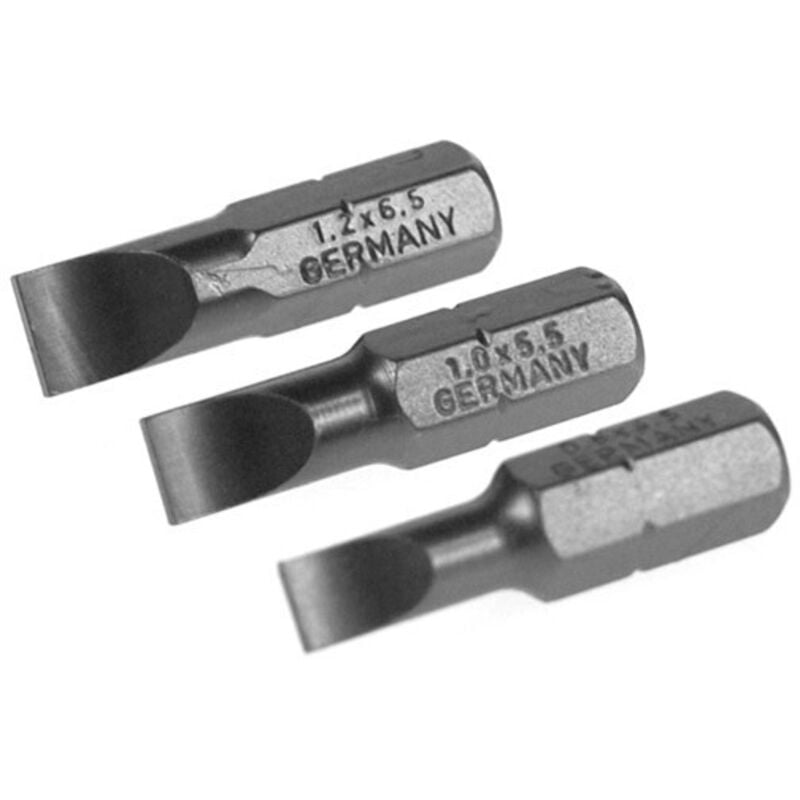 

Punta Plana Pro ( Pl 4,5 / 5,5 / 6,5 25mm ¼' 3 Piezas - Ironside
