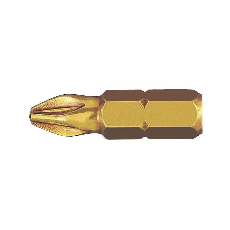 

WITTE 27245 - Punta Pozidriv STANDARD-E extra dura guía 1/4' corta (PZ1x25)