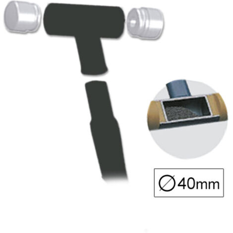 Punta recambio para martillo nylon anti-rebote Ø 40mm JBM
