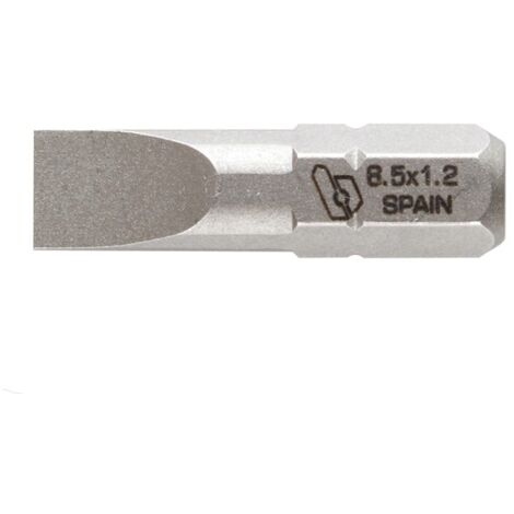 PUNTA RECTA 4X0,5X25 MM 5 UD - 1/4''