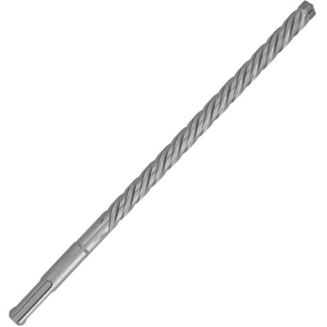Punta Sds Plus a 8 taglienti speciali per cemento armato Ø 10 x 260 mm. Punta da trapano per muro, Punta da trapano per fondazio