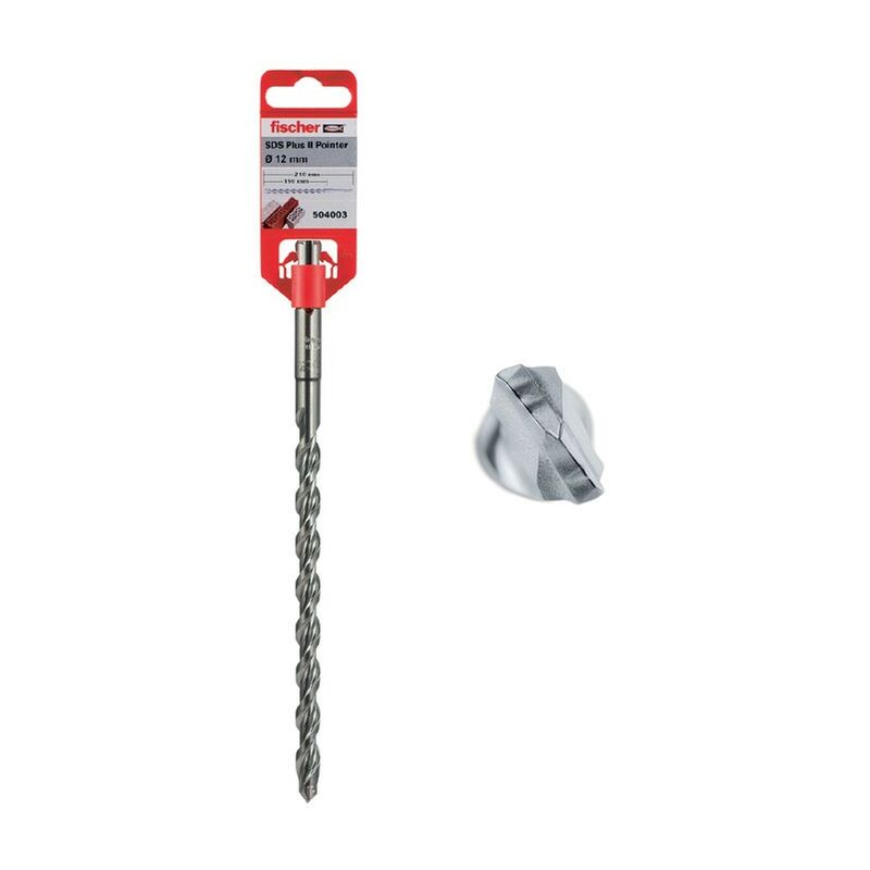 Image of Punta per muro sds 'plus ii' Fischer 16 x 210 mm