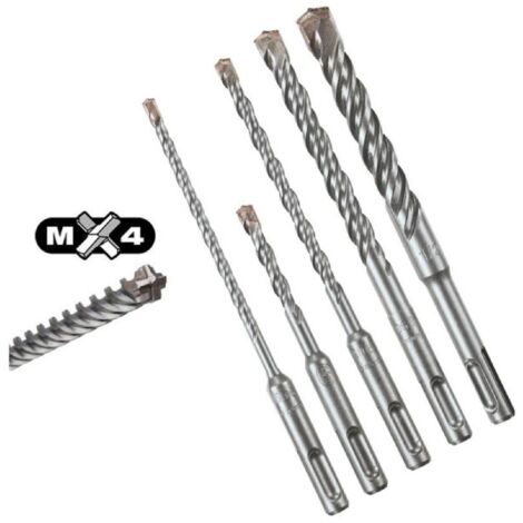 Punta SDS-PLUS MX4 a 4 taglienti Milwaukee  8X265