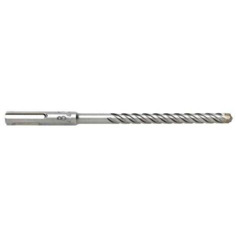 Punta SDS Plus per trapano martello 4 Eliche + 4 Taglienti -  160 mm - 10X 200/260