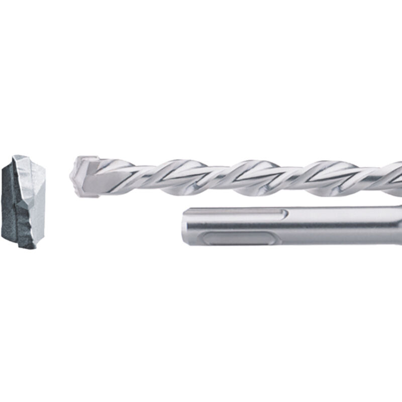 Punte widia elicoidale attacco sds 4 plus per muro - ø mm.14x450