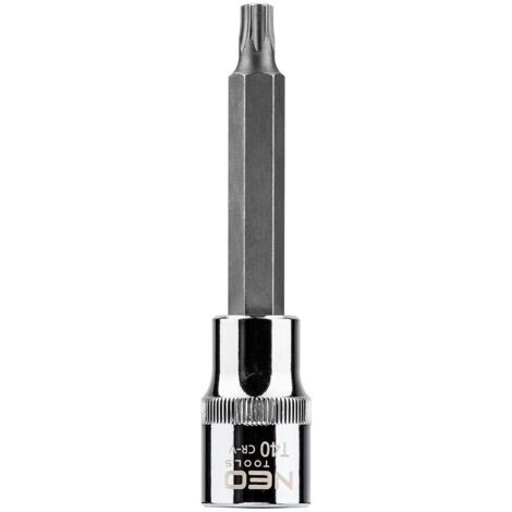 Punta Torx en vaso de 1/2", T40 x 100 mm