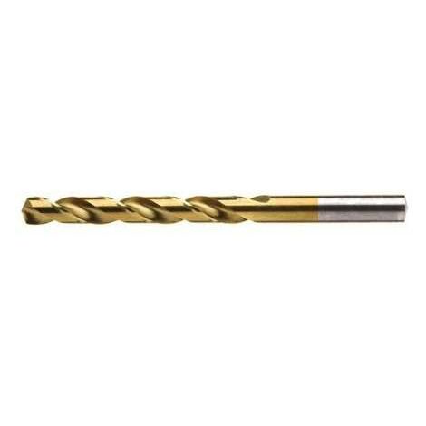 Punta trapano codolo cilindrico 5 pz HSS-TiN rettificata Ø 12 mm - UT 10 PC44