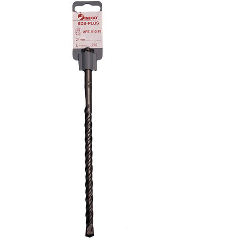 PUNTA TRAPANO MURO ATTACCO SDS-PLUS Ø6,8,10,12,14,16x210mm INECO, " Ø6x210mm "