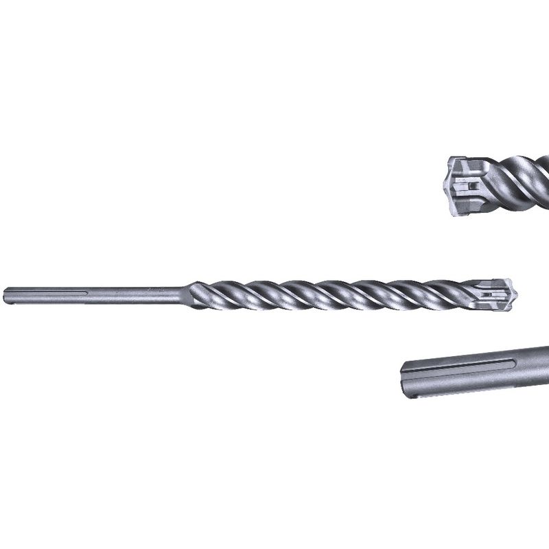 Punta Makita sds plus 4 taglienti eliche per hitachi metabo hilti bosch dewalt ø 14x1000 mm