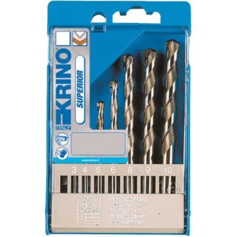 PUNTA TRAPANO WIDIA SUPERIOR 03060 ASTUCCIO KRINO - MM 3,0/10 CF=PZ 7 - 1 confezione