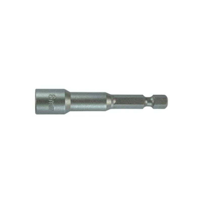

Punta vaso hex. 8 mm 66 mm E 6,3 MAGNETICA, ANCLAJE HEX 1 PIEZAS - Ironside