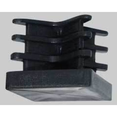 Puntale alettato quadro 40x40 mm conf. da 100 pz