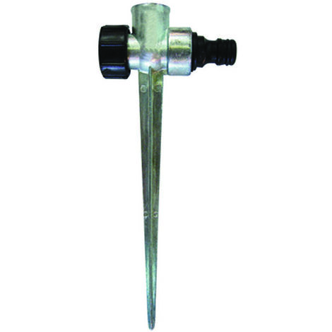 Puntale passante in metallo per irrigatore da 1/2 con innesto rapido - sfuso