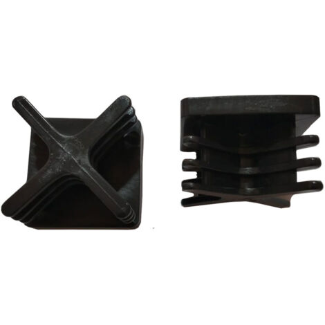 PUNTALE QUADRO ALETTATO mm 15 x 15- 100 pezzi - Senza Marca
