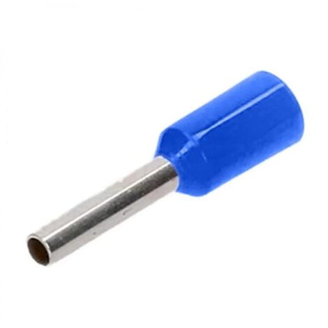 Puntalino a bussola per cavo sez. 0,75mmq blu (cembre)