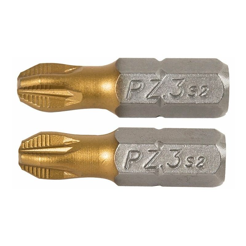 

Puntas 25Mm.Titanium Pozi Nº2 Jgo.2 Rati