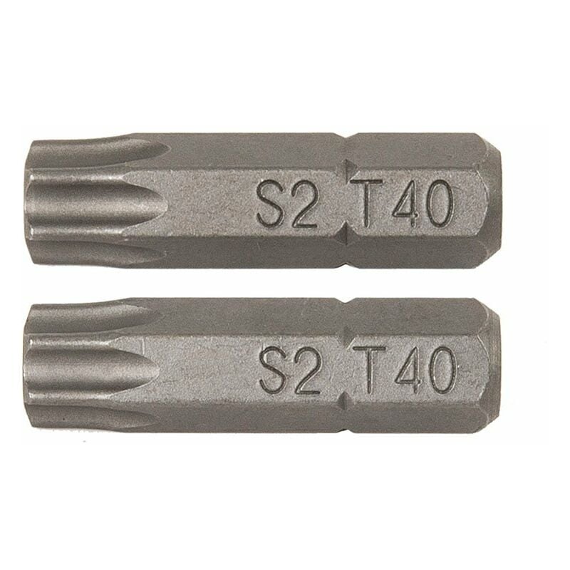 

PUNTAS 25MM.TORX Nº.40 JGO.2 - Ratio