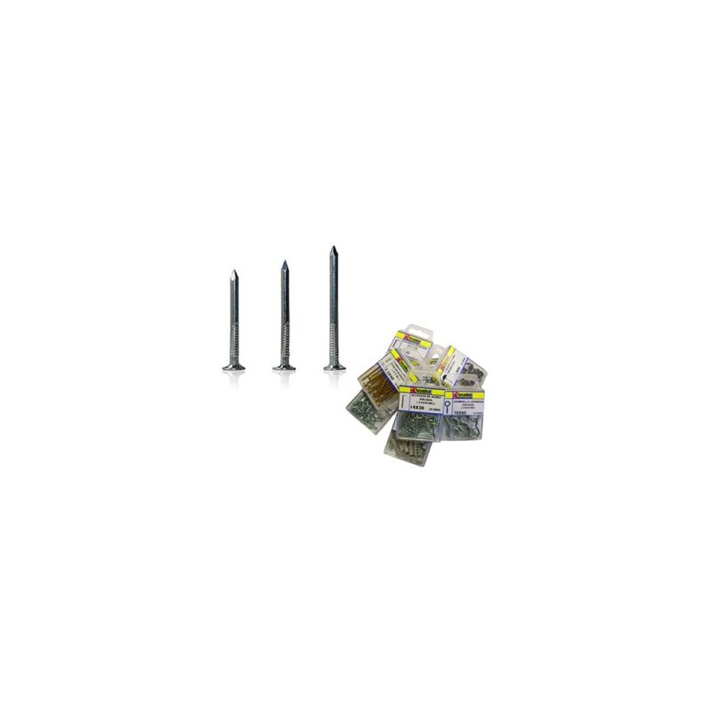 

Wurko - Blister puntas acero 2.2x20 cabeza plana 1533 50 unidades