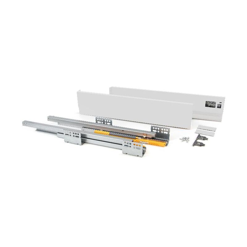 

EMUCA cajón exterior concept 30 kg de altura 105 mm, 400, pintado blanco, acero