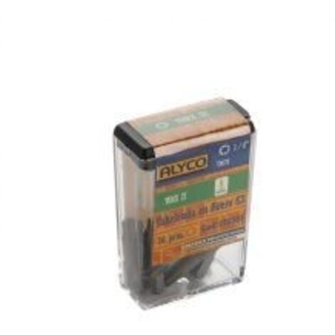 Puntas Atornillador Torx ALYCO 1/4" largo 25 mm T15