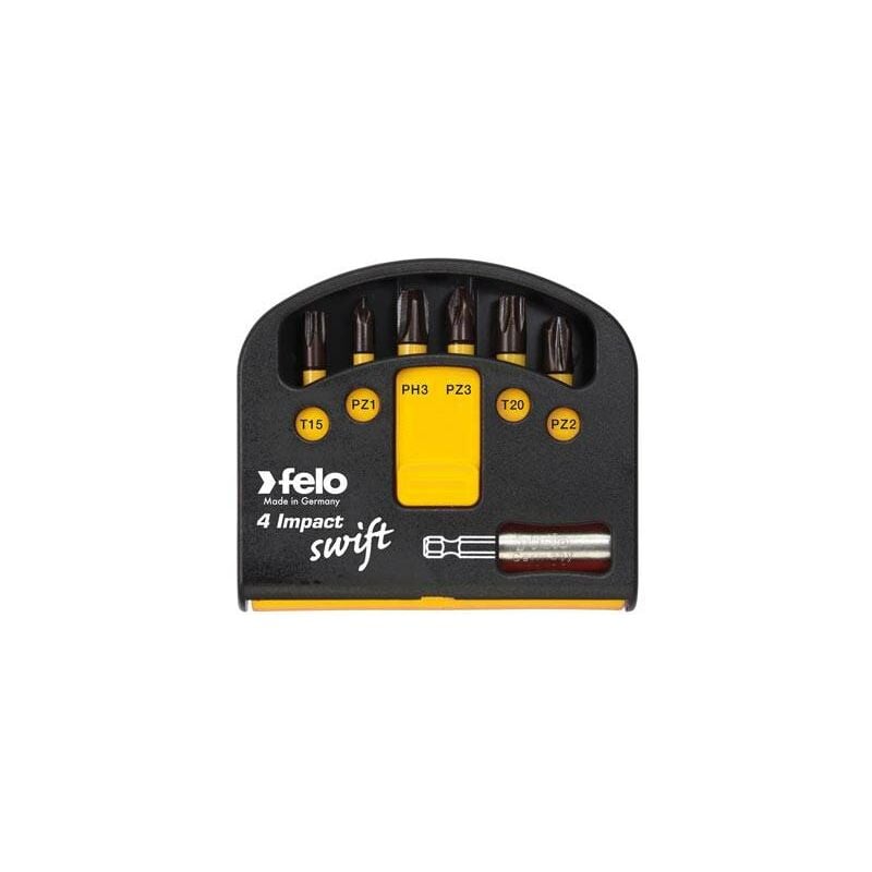 

Puntas Atornillar Impacto Juego 6 Piezas Swift Torx - Felo