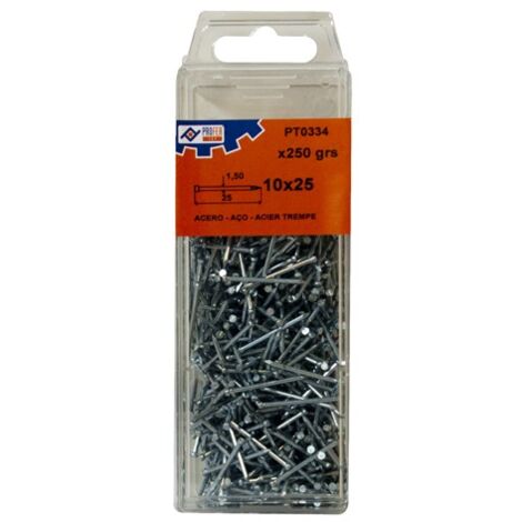 PUNTAS C/ CONICA PQ 250 GRS - 12X40 MM