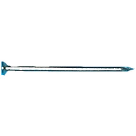 Puntas De Acero Cabeza Plana 2.25X20MM - Pack 500 Uds