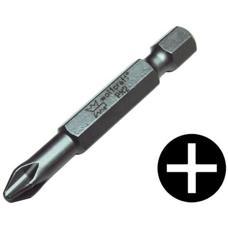 Puntas de atornillador Phillips 89mm Wolfcraft