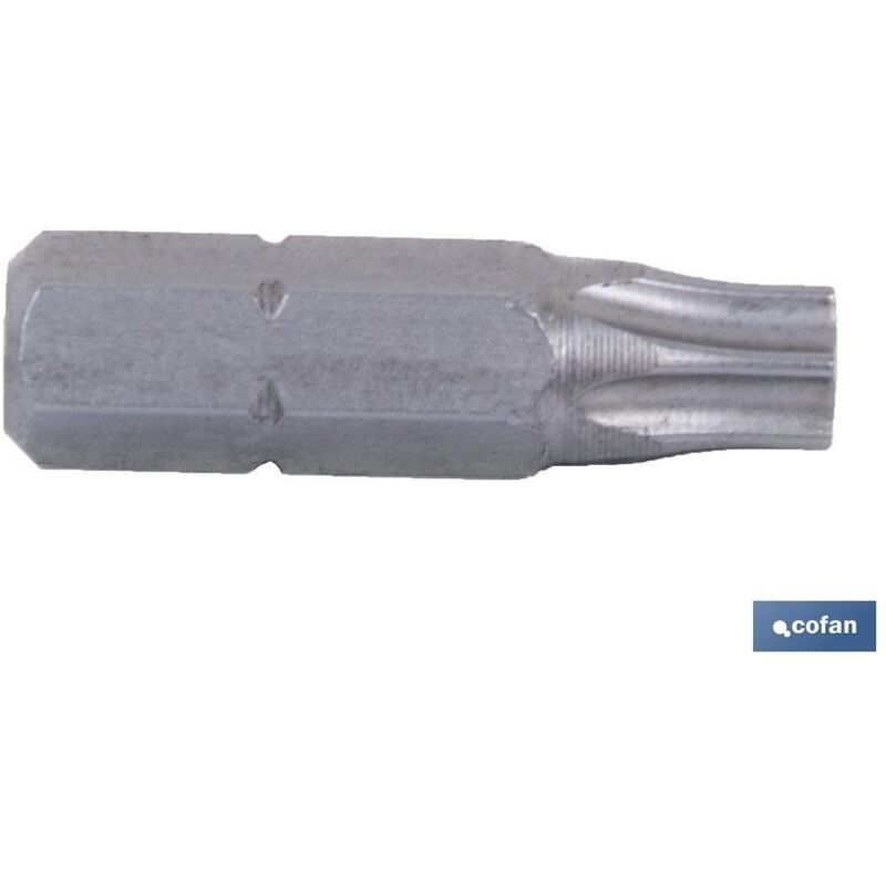 

Punta destornill torx t-10 inviolableventa unitaria