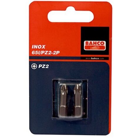 Puntas de destornillador de torque Bahco 7314150201297 zona de torsión 2 piezas