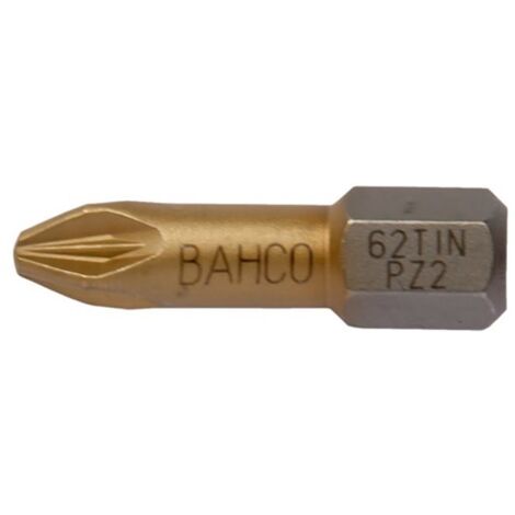 Puntas de torque Bahco tin torque bits zona de torsión recubiertas de titanio