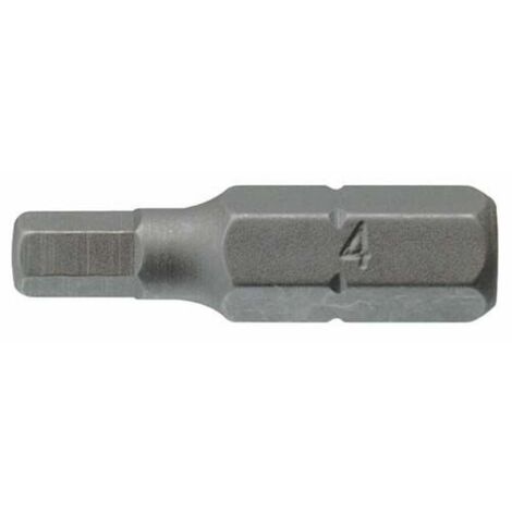 Puntas hexagonales de 25 mm con vaso 1/4" hex 8 mm TENGTOOLS 106100605