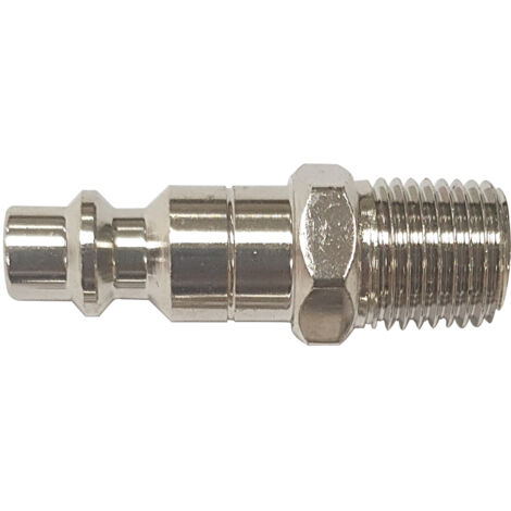 Puntas para acopladores roscados macho de 1/2'' - L.39mm