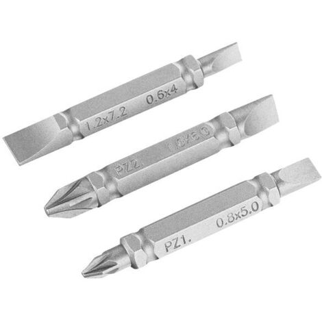 Puntas para atornillar doble función x3 48mm Stanley STA61380-XJ