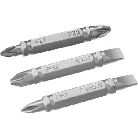 Puntas para atornillar doble función x3 48mm Stanley STA61381-XJ