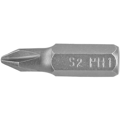Puntas para destornillador Phillips PH1 - 25 mm - 5 puntas