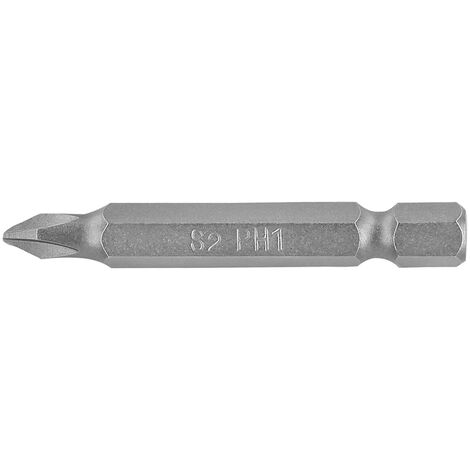 Puntas para destornillador Phillips PH1 - 50 mm - 5 puntas