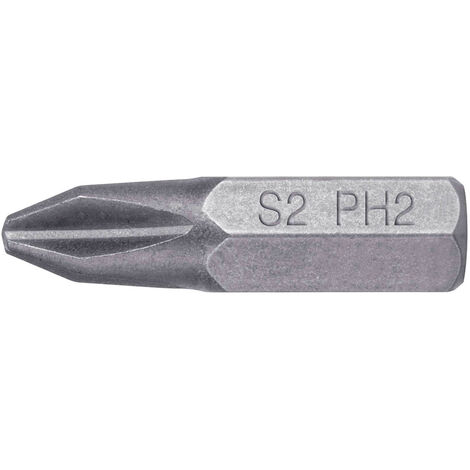 Puntas para destornillador Phillips PH2 - 25 mm - 5 puntas