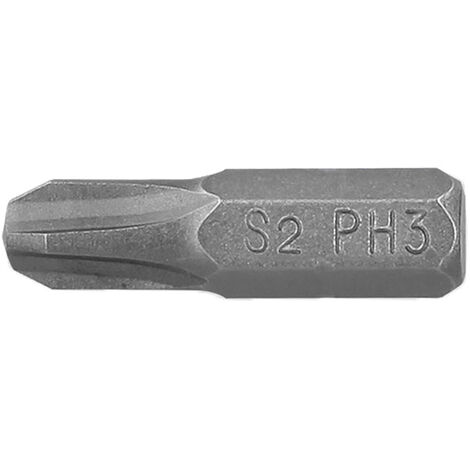 Puntas para destornillador Phillips PH3 - 25 mm - 5 puntas