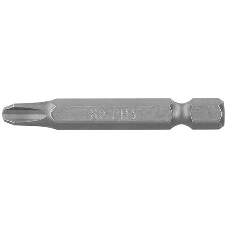 Puntas para destornillador Phillips PH3 - 50 mm - 5 puntas