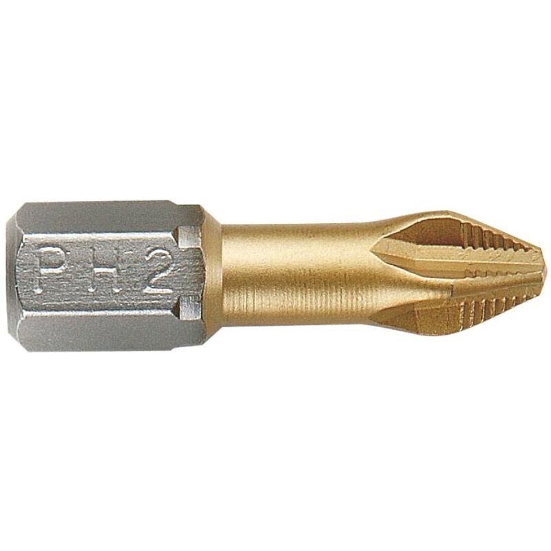 Punta Atornillar ALYCO PHILIPS (TIN) PH2X25. C/PLAST