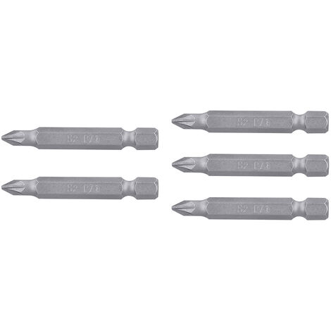 Puntas Pozidriv PZ1 para destornillador - 50 mm - 5 puntas