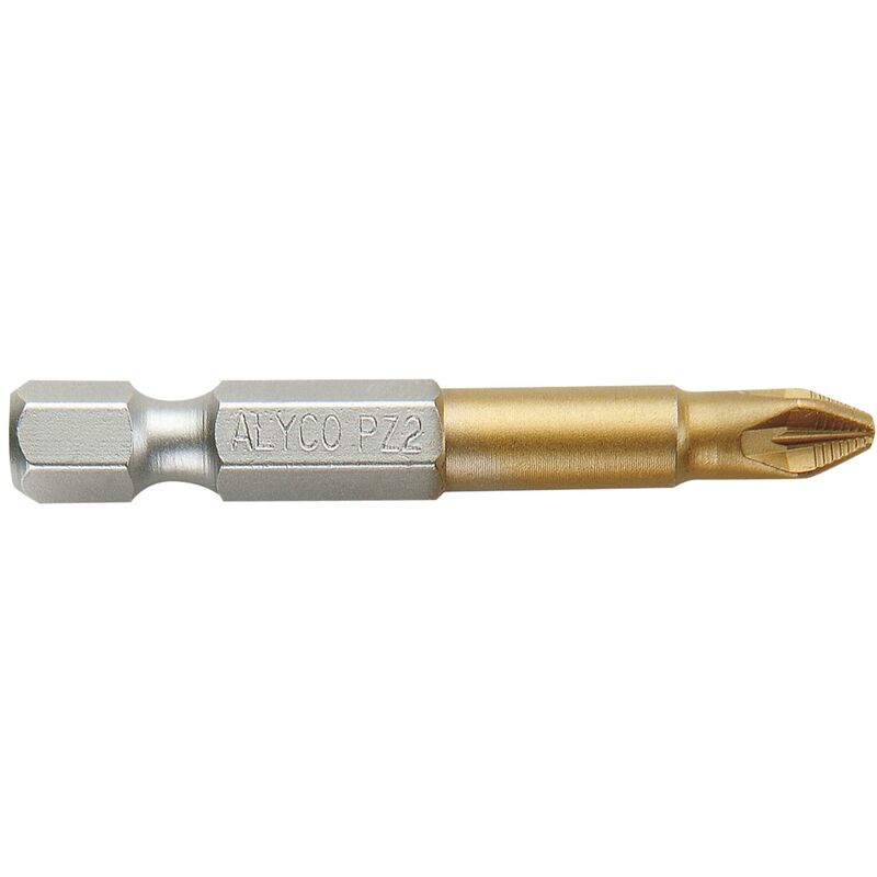 

Alyco-tools - Punta Atornillar 1/4' Tin Pz1X50 Mm