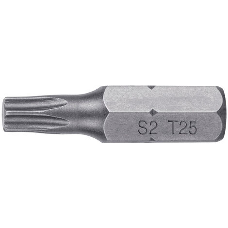 Puntas Torx T25 para destornillador - 25 mm - 5 puntas
