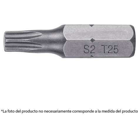 Puntas Torx T9 para destornillador - 25 mm - 5 puntas